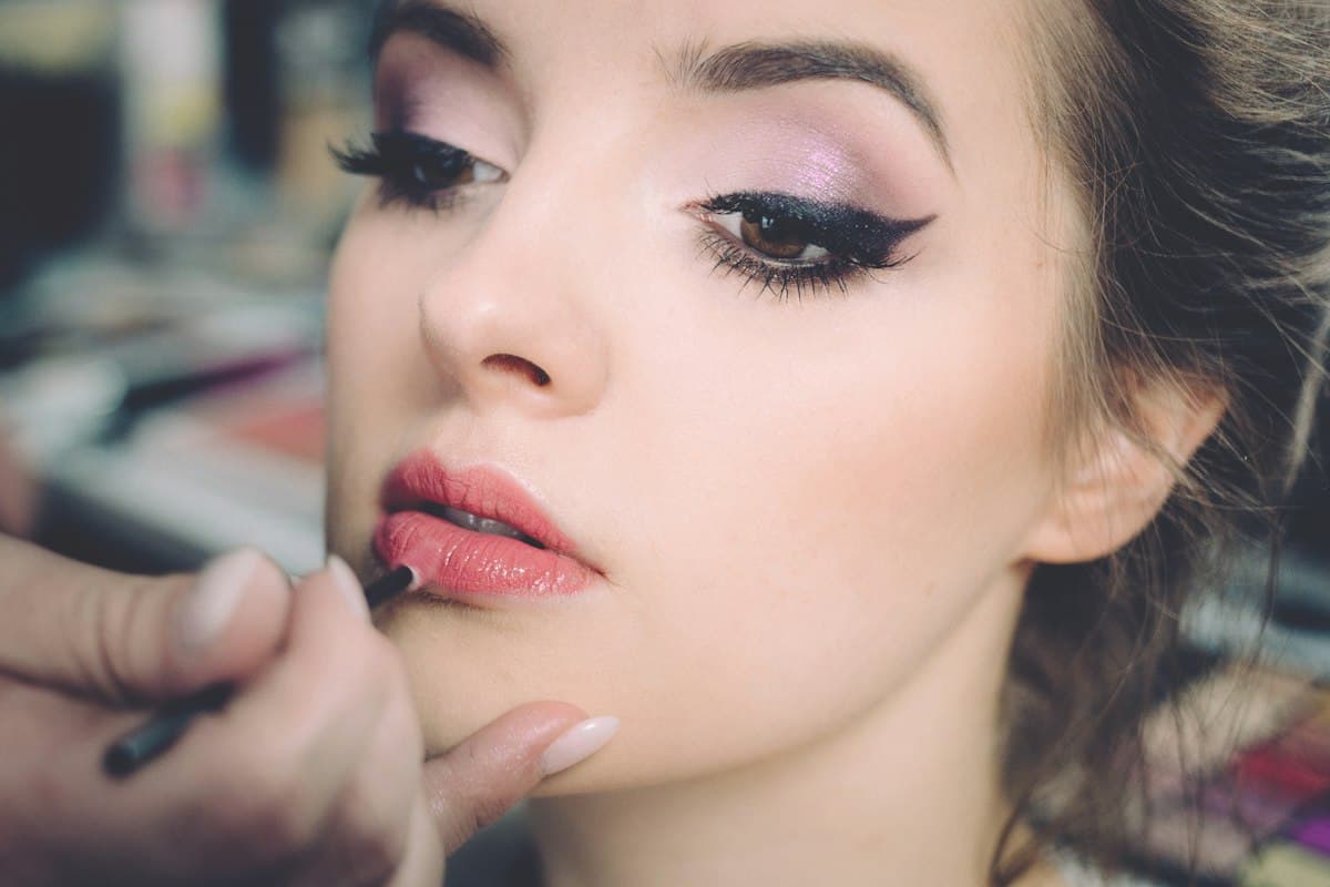 Lash and brow close-up